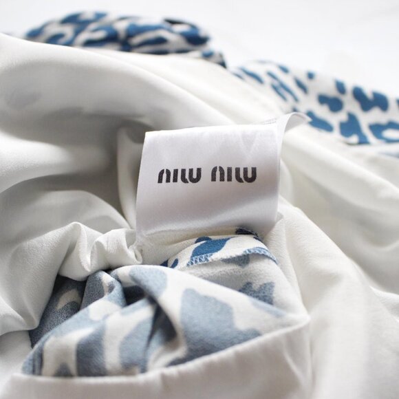 MIU MIU 2017 Franca Favorite Collection Leopard Dress, Size S - Picture 9 of 12